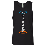 T-Shirts Black / Small Lost portal Men's Premium Tank Top