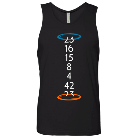 T-Shirts Black / Small Lost portal Men's Premium Tank Top