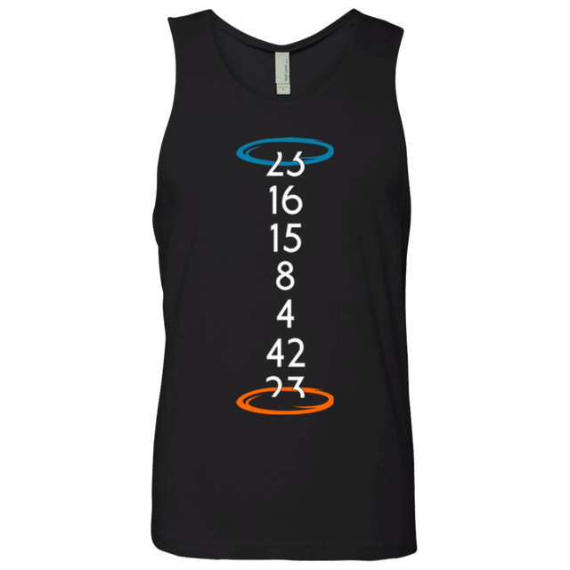 T-Shirts Black / Small Lost portal Men's Premium Tank Top