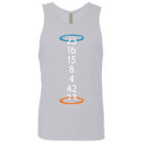 T-Shirts Heather Grey / Small Lost portal Men's Premium Tank Top