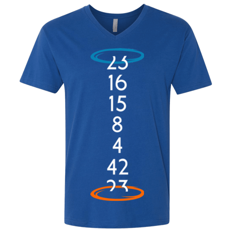 T-Shirts Royal / X-Small Lost portal Men's Premium V-Neck