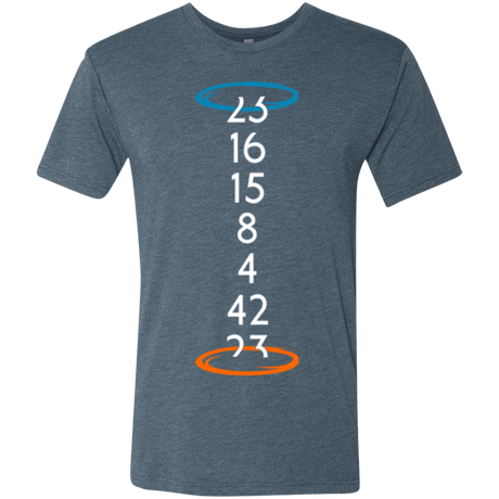 T-Shirts Indigo / Small Lost portal Men's Triblend T-Shirt