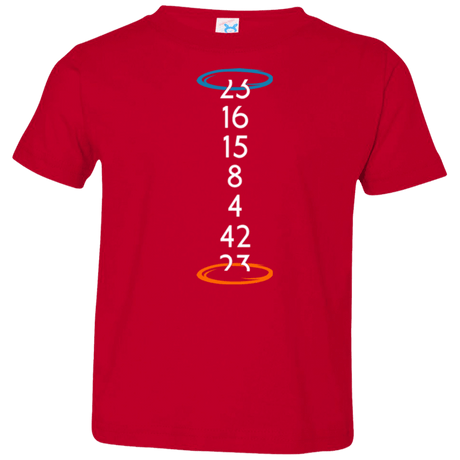 T-Shirts Red / 2T Lost portal Toddler Premium T-Shirt