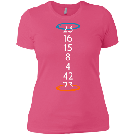 T-Shirts Hot Pink / X-Small Lost portal Women's Premium T-Shirt