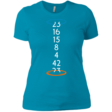 T-Shirts Turquoise / X-Small Lost portal Women's Premium T-Shirt