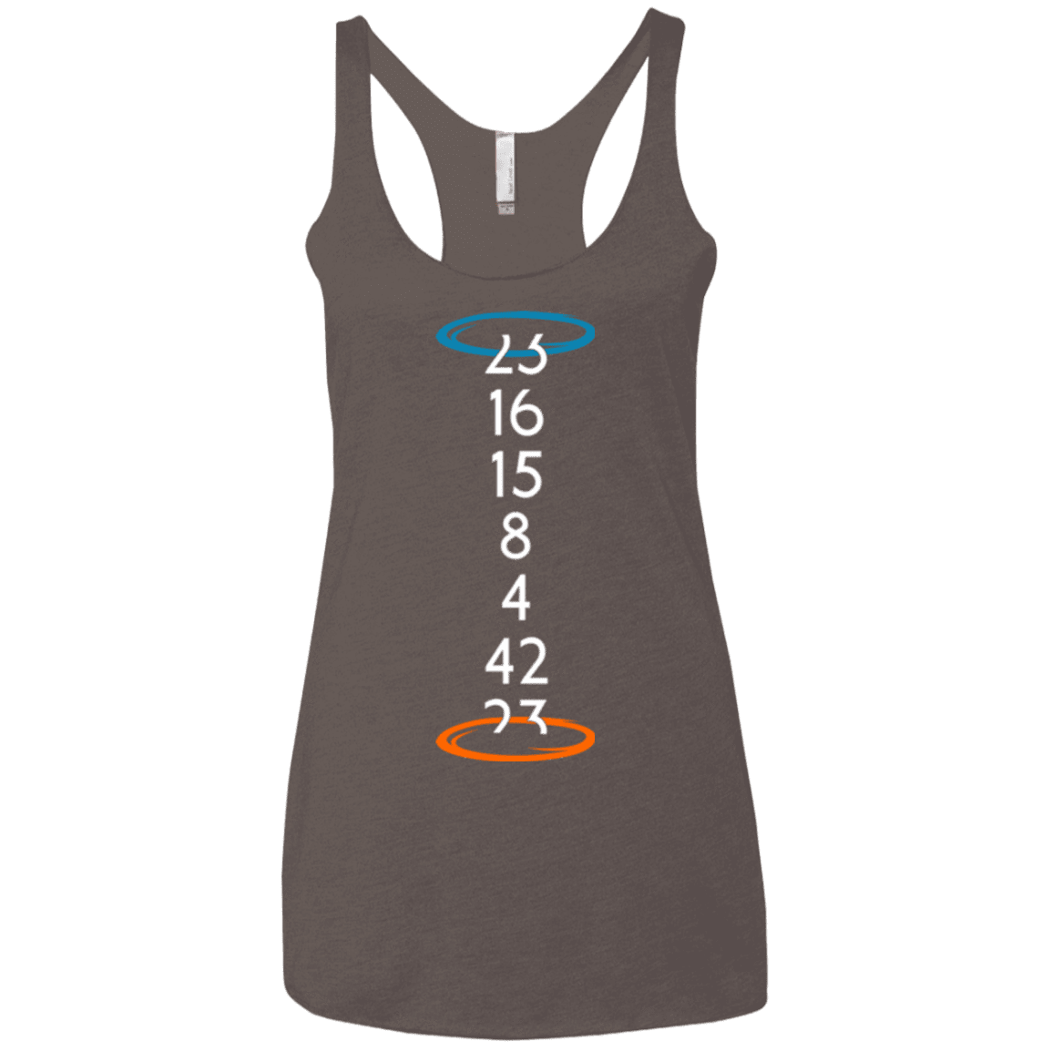 T-Shirts Macchiato / X-Small Lost portal Women's Triblend Racerback Tank