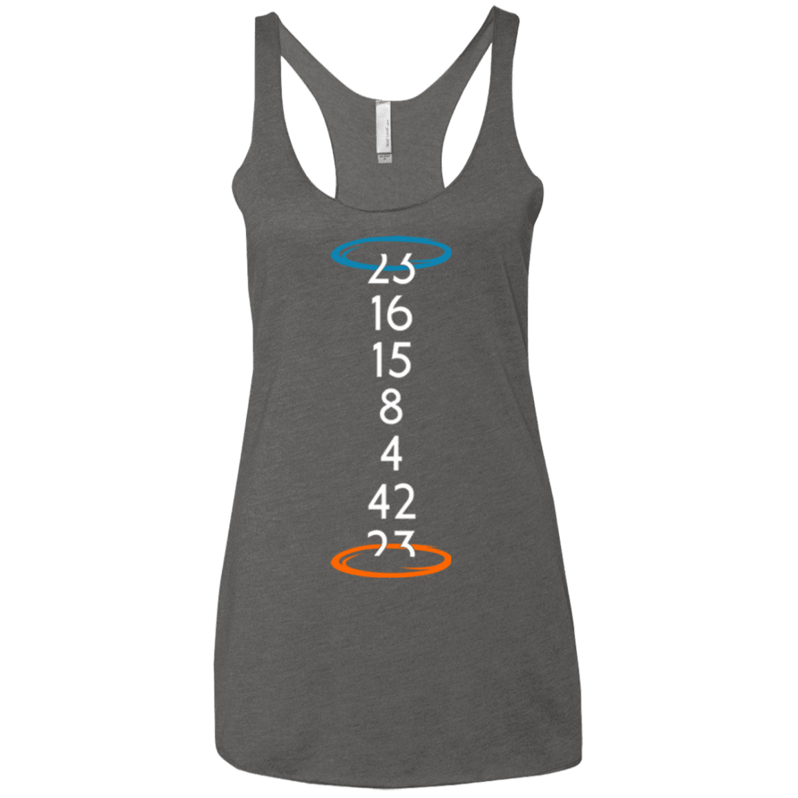 T-Shirts Premium Heather / X-Small Lost portal Women's Triblend Racerback Tank