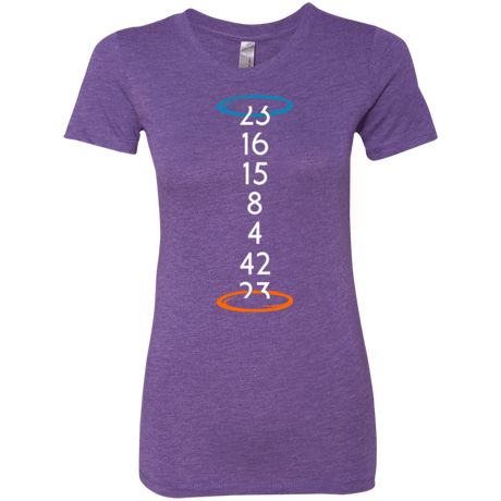T-Shirts Purple Rush / Small Lost portal Women's Triblend T-Shirt