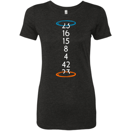 T-Shirts Vintage Black / Small Lost portal Women's Triblend T-Shirt