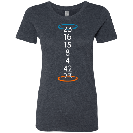 T-Shirts Vintage Navy / Small Lost portal Women's Triblend T-Shirt