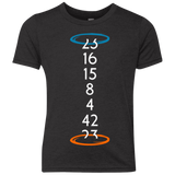 T-Shirts Vintage Black / YXS Lost portal Youth Triblend T-Shirt