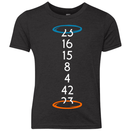 T-Shirts Vintage Black / YXS Lost portal Youth Triblend T-Shirt