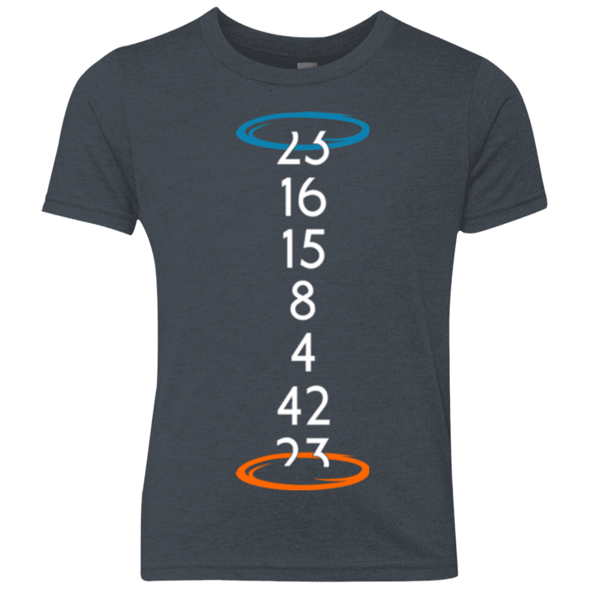 T-Shirts Vintage Navy / YXS Lost portal Youth Triblend T-Shirt