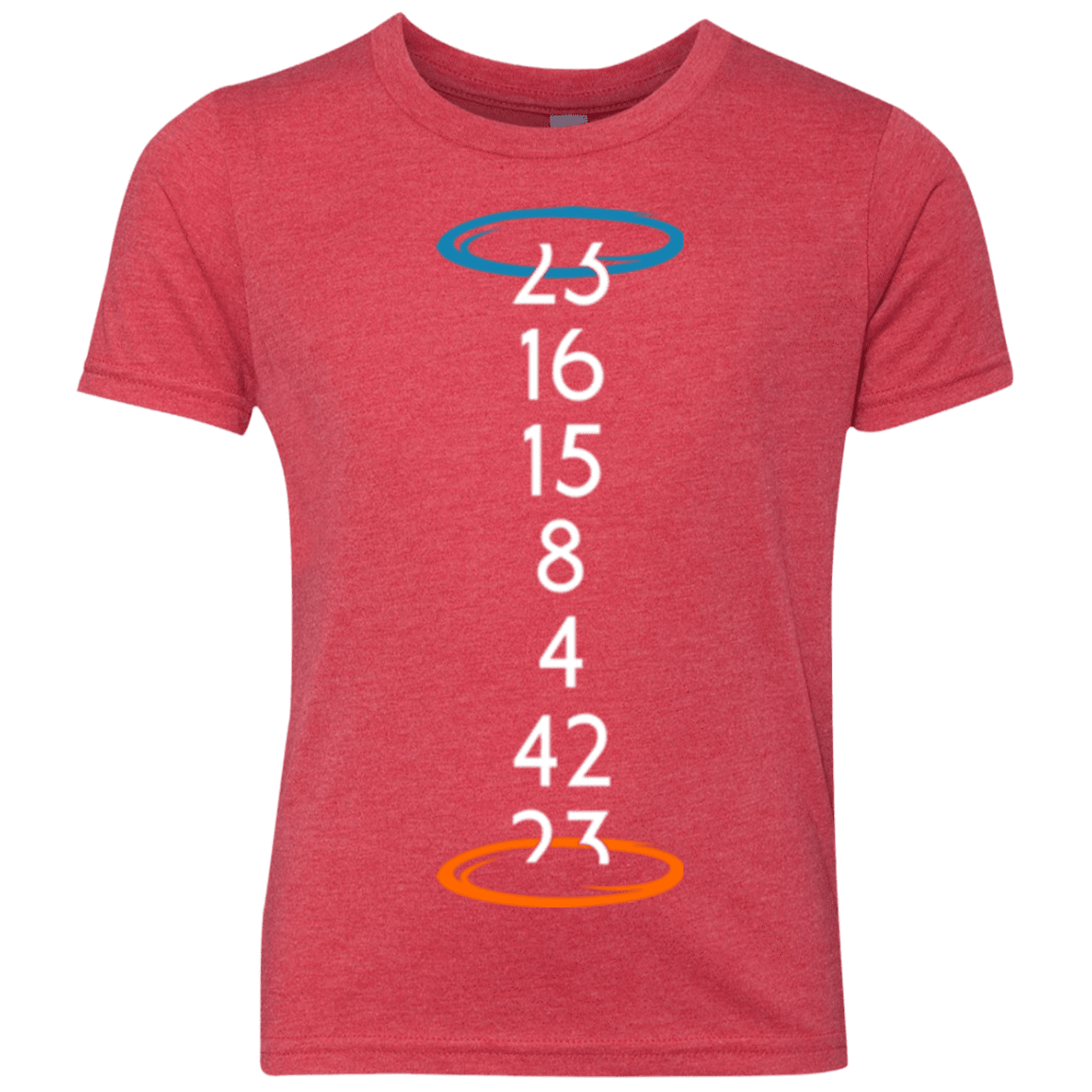 T-Shirts Vintage Red / YXS Lost portal Youth Triblend T-Shirt