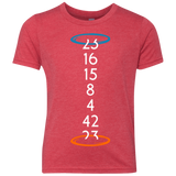 T-Shirts Vintage Red / YXS Lost portal Youth Triblend T-Shirt