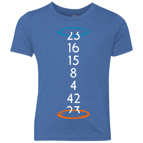 T-Shirts Vintage Royal / YXS Lost portal Youth Triblend T-Shirt