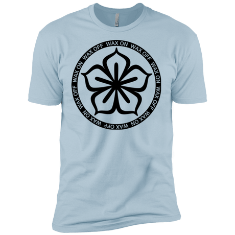 T-Shirts Light Blue / X-Small Lotus Flower Men's Premium T-Shirt