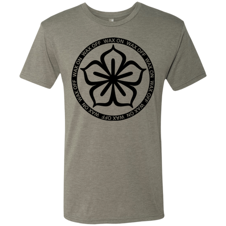 T-Shirts Venetian Grey / Small Lotus Flower Men's Triblend T-Shirt