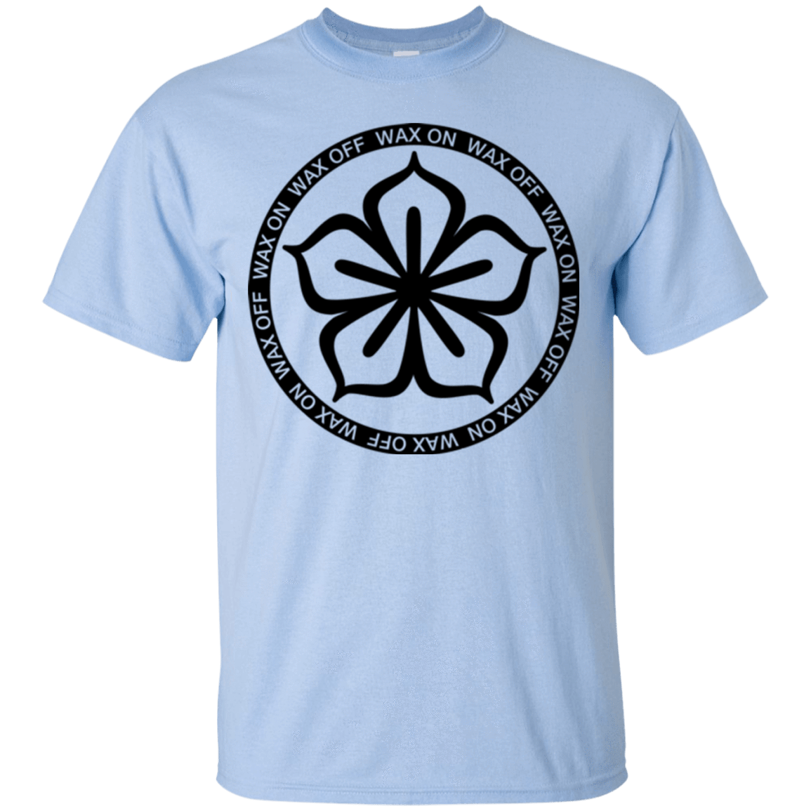 T-Shirts Light Blue / Small Lotus Flower T-Shirt