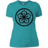 T-Shirts Tahiti Blue / X-Small Lotus Flower Women's Premium T-Shirt