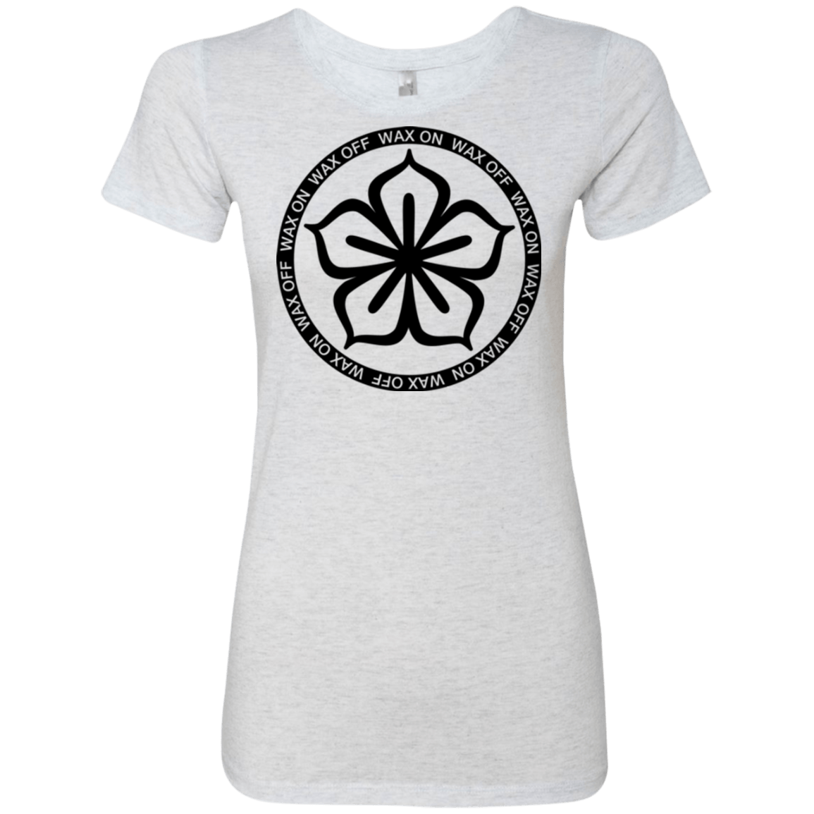 T-Shirts Heather White / Small Lotus Flower Women's Triblend T-Shirt