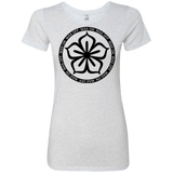 T-Shirts Heather White / Small Lotus Flower Women's Triblend T-Shirt