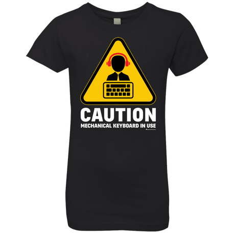 T-Shirts Black / YXS Loud Typer Girls Premium T-Shirt