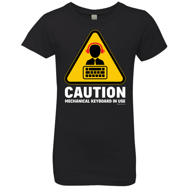 T-Shirts Black / YXS Loud Typer Girls Premium T-Shirt