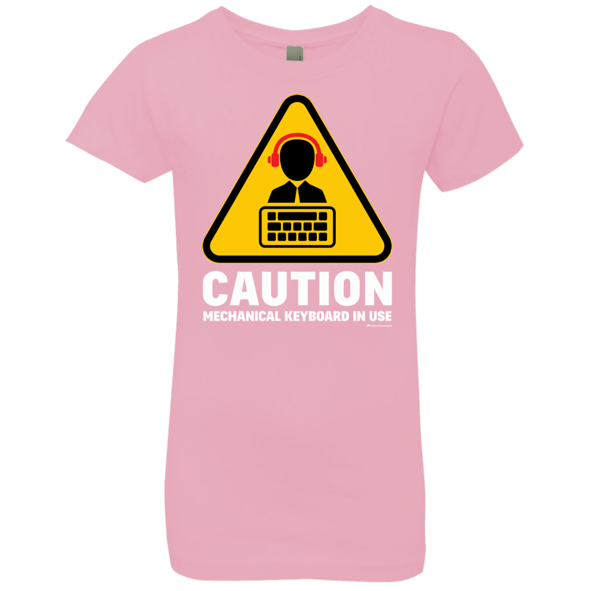 T-Shirts Light Pink / YXS Loud Typer Girls Premium T-Shirt