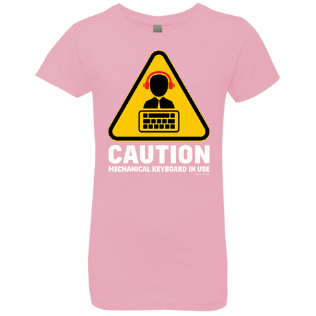 T-Shirts Light Pink / YXS Loud Typer Girls Premium T-Shirt