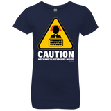 T-Shirts Midnight Navy / YXS Loud Typer Girls Premium T-Shirt