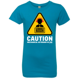 T-Shirts Turquoise / YXS Loud Typer Girls Premium T-Shirt