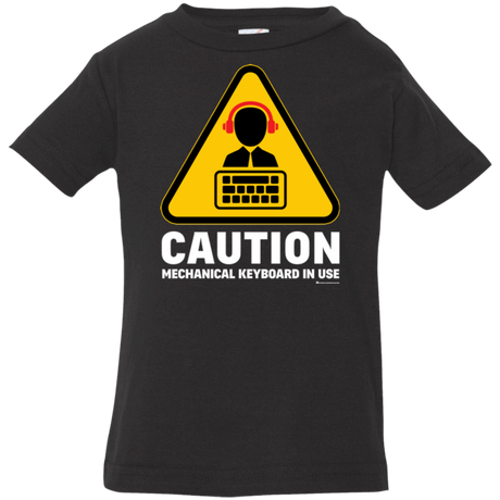 T-Shirts Black / 6 Months Loud Typer Infant Premium T-Shirt