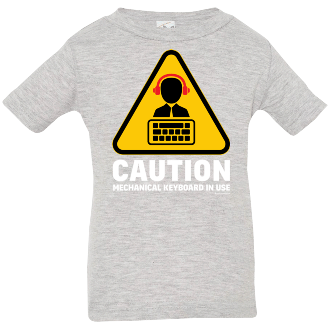 T-Shirts Heather Grey / 6 Months Loud Typer Infant Premium T-Shirt