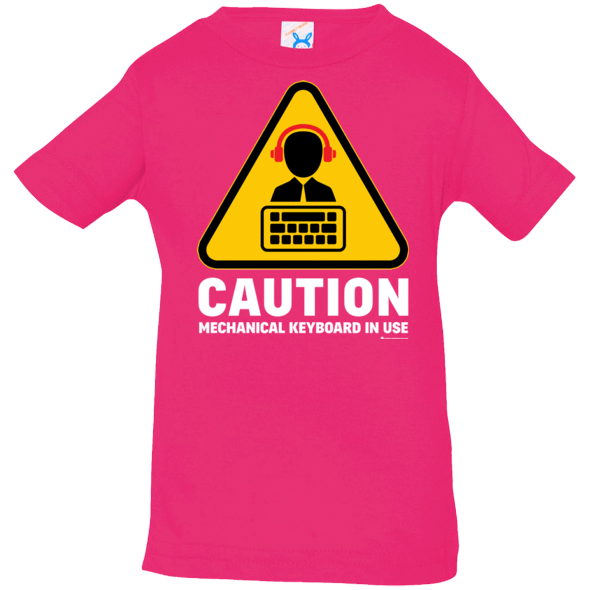 T-Shirts Hot Pink / 6 Months Loud Typer Infant Premium T-Shirt