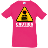 T-Shirts Hot Pink / 6 Months Loud Typer Infant Premium T-Shirt