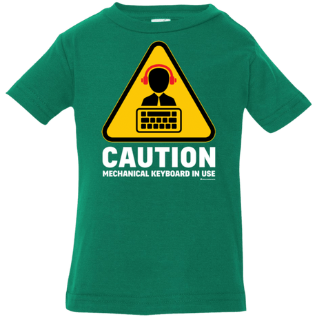 T-Shirts Kelly / 6 Months Loud Typer Infant Premium T-Shirt