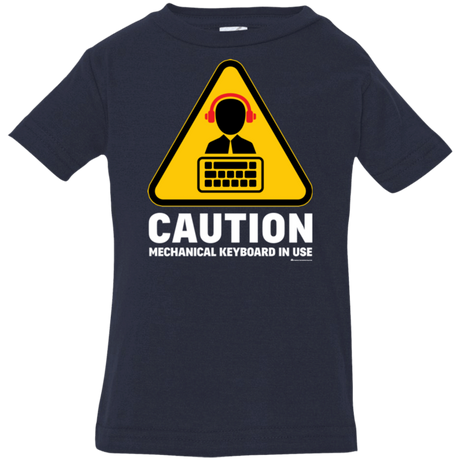 T-Shirts Navy / 6 Months Loud Typer Infant Premium T-Shirt