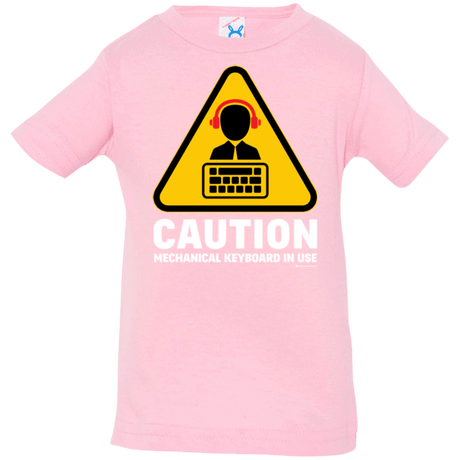 T-Shirts Pink / 6 Months Loud Typer Infant Premium T-Shirt