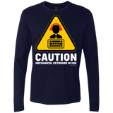 T-Shirts Midnight Navy / Small Loud Typer Men's Premium Long Sleeve