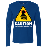 T-Shirts Royal / Small Loud Typer Men's Premium Long Sleeve