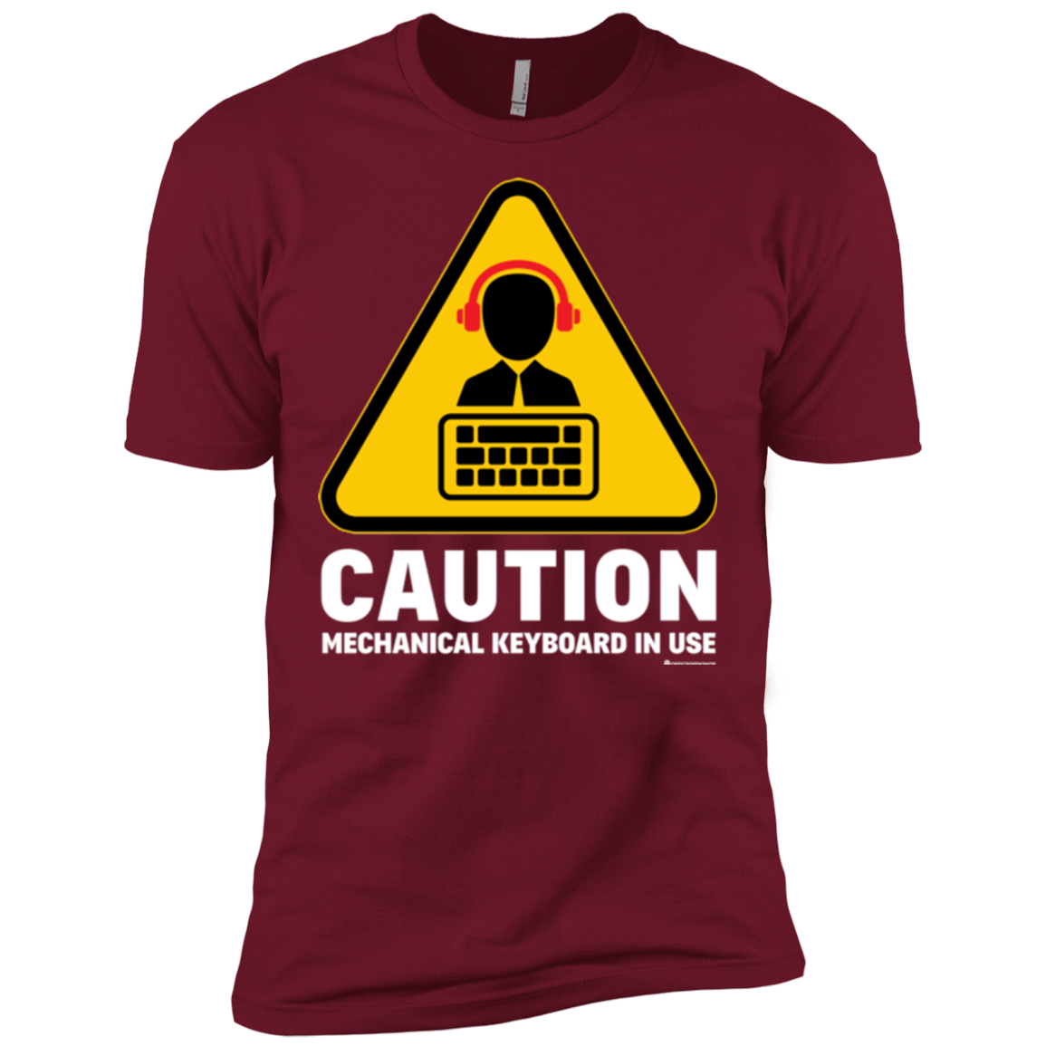 T-Shirts Cardinal / X-Small Loud Typer Men's Premium T-Shirt