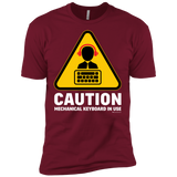 T-Shirts Cardinal / X-Small Loud Typer Men's Premium T-Shirt