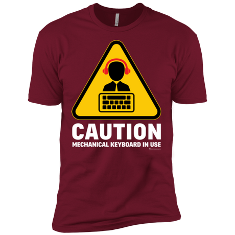 T-Shirts Cardinal / X-Small Loud Typer Men's Premium T-Shirt