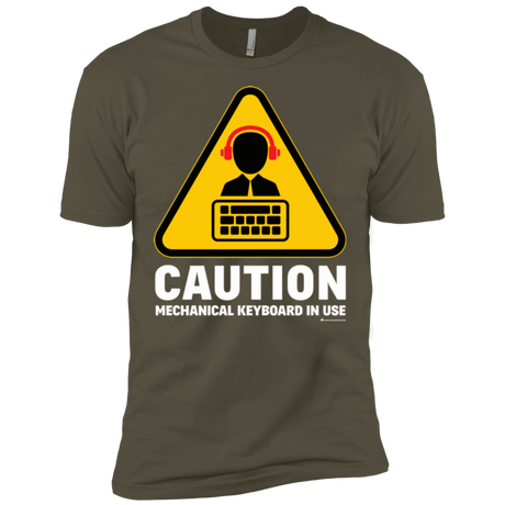 T-Shirts Military Green / X-Small Loud Typer Men's Premium T-Shirt