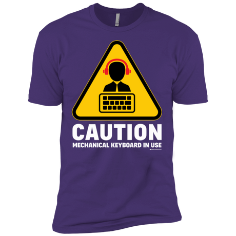 T-Shirts Purple Rush/ / X-Small Loud Typer Men's Premium T-Shirt