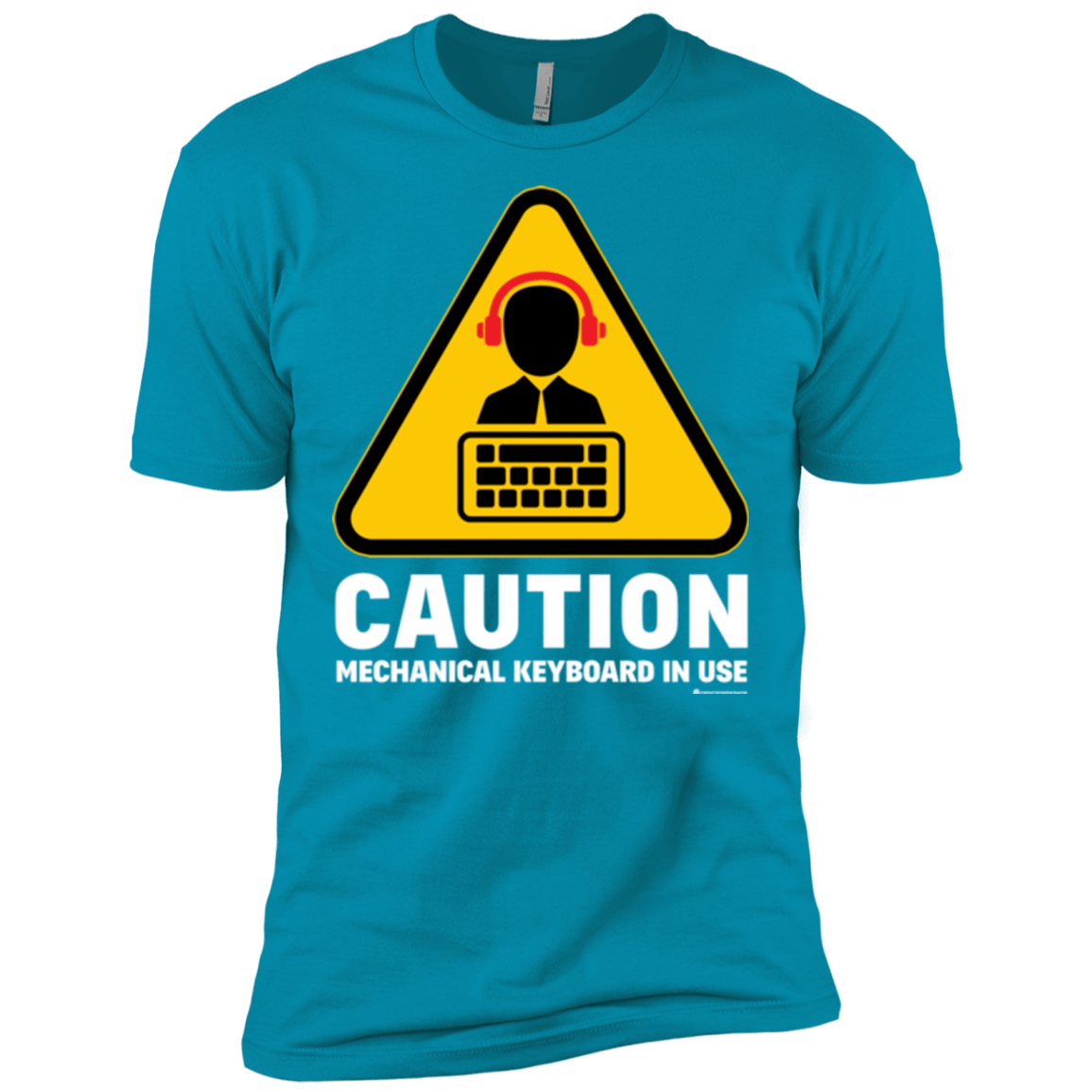 T-Shirts Turquoise / X-Small Loud Typer Men's Premium T-Shirt