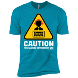 T-Shirts Turquoise / X-Small Loud Typer Men's Premium T-Shirt