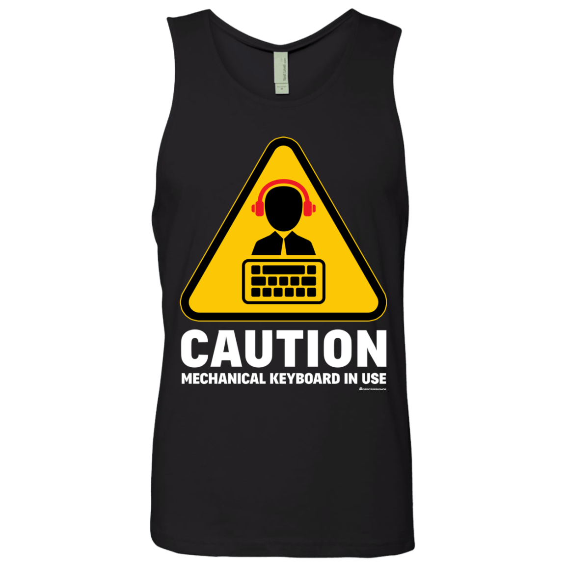T-Shirts Black / Small Loud Typer Men's Premium Tank Top
