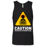 T-Shirts Black / Small Loud Typer Men's Premium Tank Top